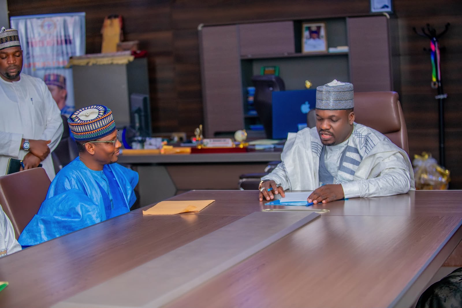 The Director-General of YIBEST in a planning meeting
